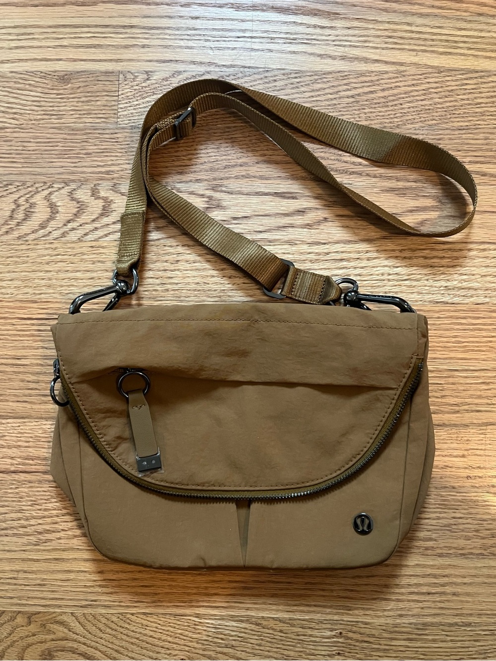 Lululemon Crossbody Bag in Khaki Brown